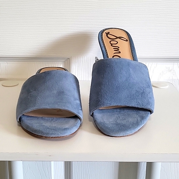 Sam Edelman suede wedge sandal - Picture 3 of 6